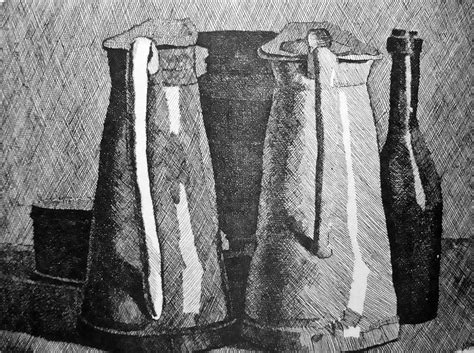 giorgio morandi still life drawings.